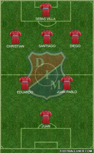 CD Independiente Medellín Formation 2016