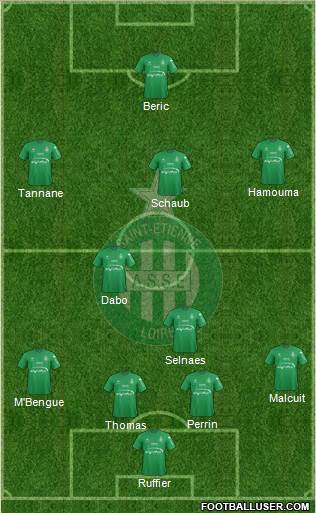 A.S. Saint-Etienne Formation 2016