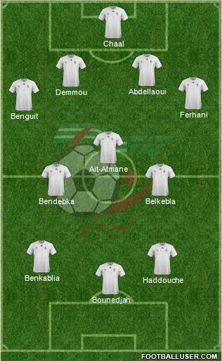 Algeria Formation 2016