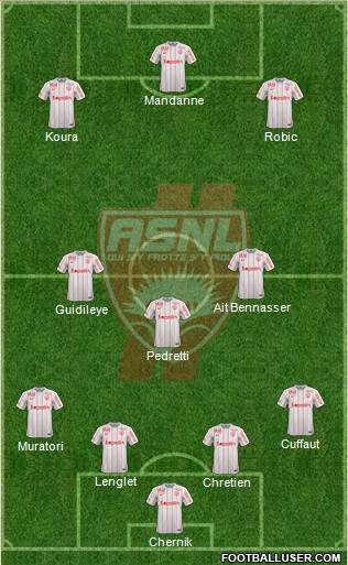 A.S. Nancy Lorraine Formation 2016