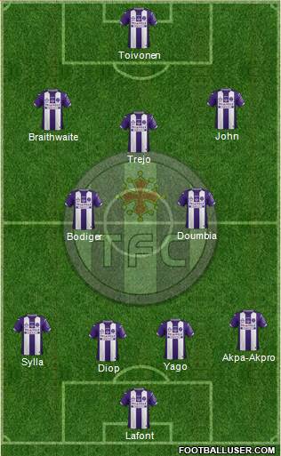 Toulouse Football Club Formation 2016