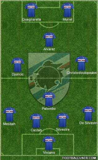 Sampdoria Formation 2016