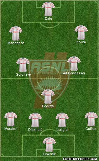 A.S. Nancy Lorraine Formation 2016