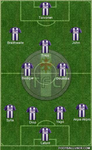 Toulouse Football Club Formation 2016