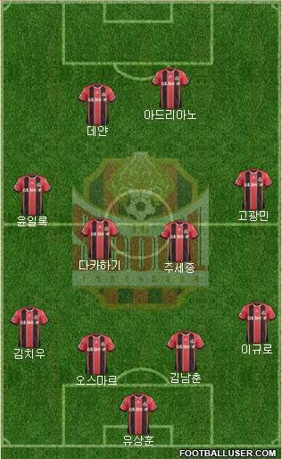 FC Seoul Formation 2016