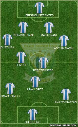 C.D. Leganés S.A.D. Formation 2016