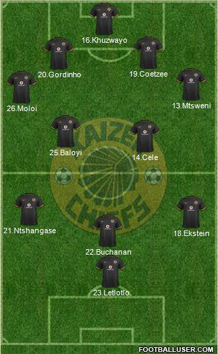 Kaizer Chiefs Formation 2016