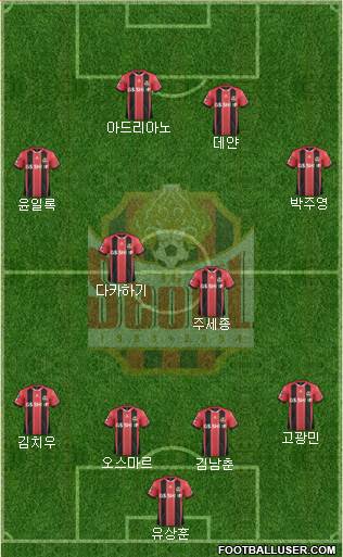 FC Seoul Formation 2016