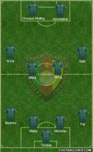 Cameroon Formation 2016