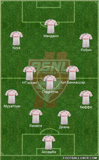 A.S. Nancy Lorraine Formation 2016