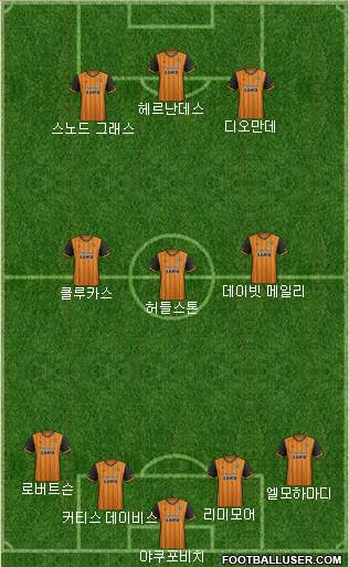 Hull City Formation 2016