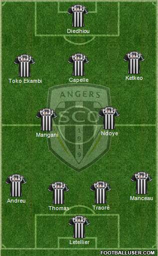 Angers SCO Formation 2016