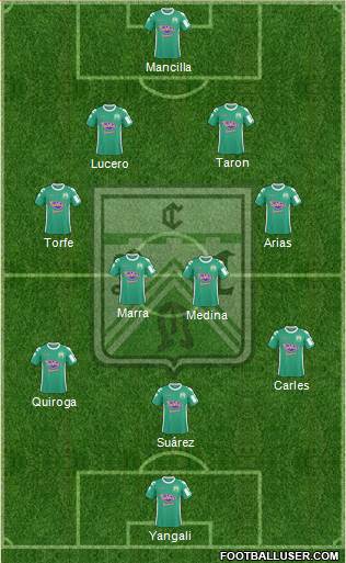 Ferro Carril Oeste Formation 2016