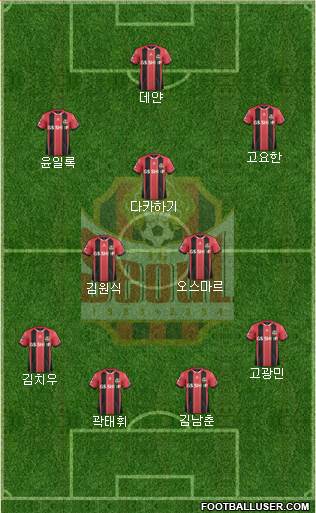 FC Seoul Formation 2016