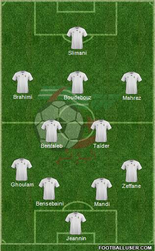 Algeria Formation 2016