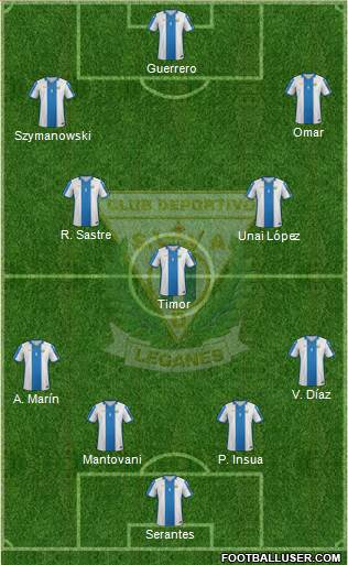 C.D. Leganés S.A.D. Formation 2016