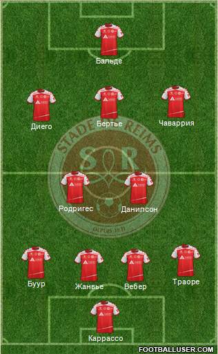 Stade de Reims Formation 2016