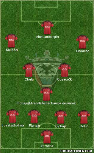 C.D. Mirandés Formation 2016