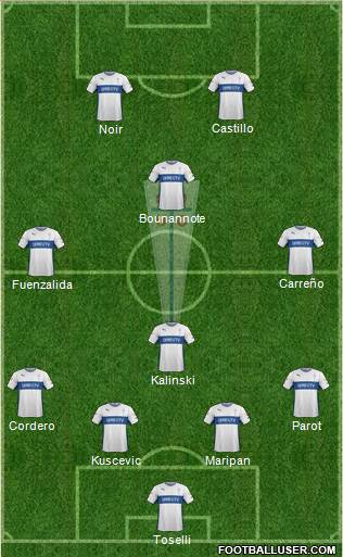 CD Universidad Católica Formation 2016