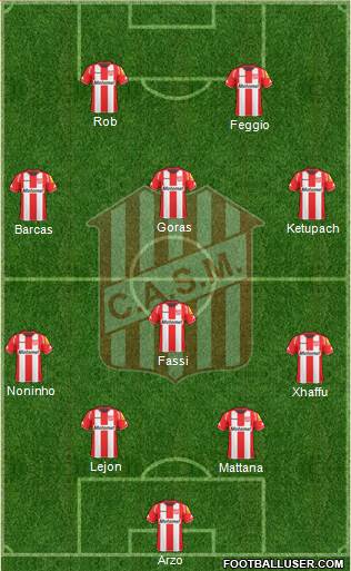 San Martín de Tucumán Formation 2016