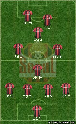 FC Seoul Formation 2016