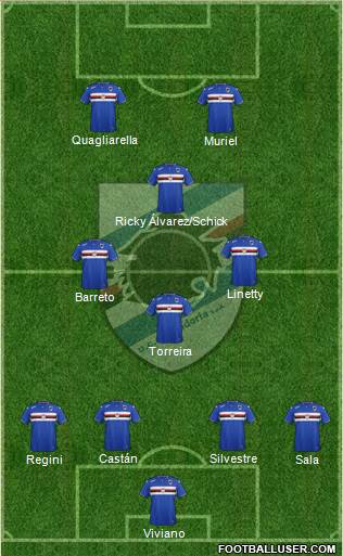 Sampdoria Formation 2016