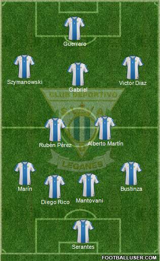 C.D. Leganés S.A.D. Formation 2016