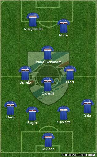 Sampdoria Formation 2016