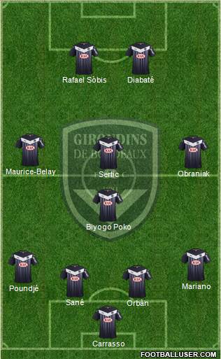 FC Girondins de Bordeaux Formation 2016