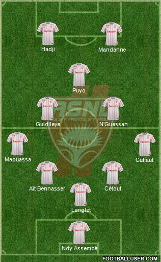 A.S. Nancy Lorraine Formation 2016