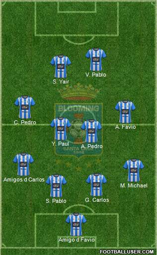 Blooming FC Formation 2016