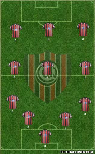 Chacarita Juniors Formation 2016