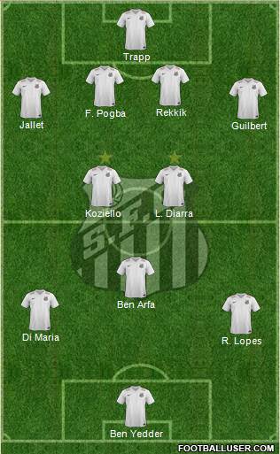 Santos FC Formation 2016