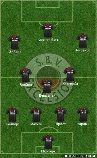 SBV Excelsior Formation 2016