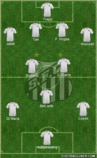 Santos FC Formation 2016