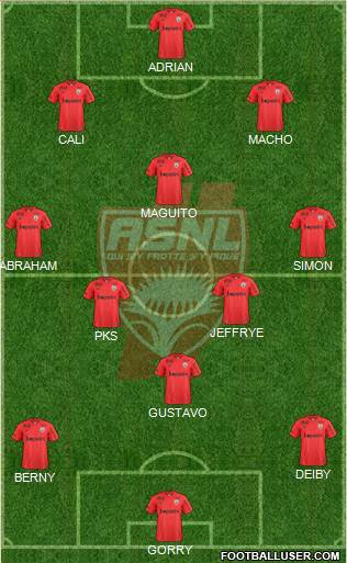 A.S. Nancy Lorraine Formation 2016