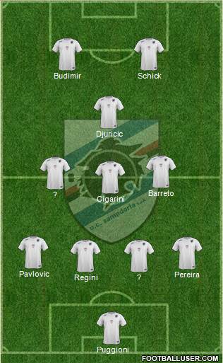 Sampdoria Formation 2016