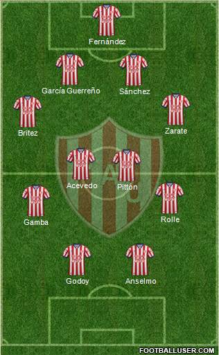 Unión de Santa Fe Formation 2016