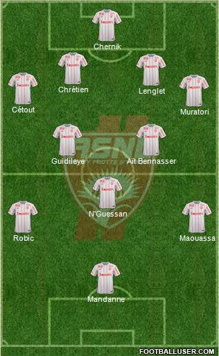 A.S. Nancy Lorraine Formation 2016