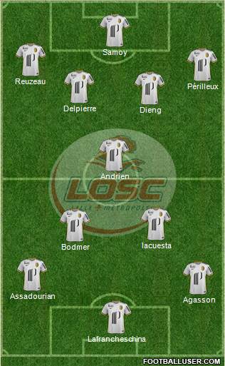 LOSC Lille Métropole Formation 2016