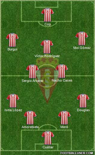 Real Sporting S.A.D. Formation 2016