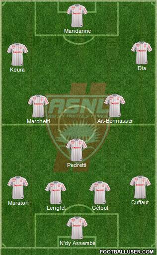 A.S. Nancy Lorraine Formation 2016