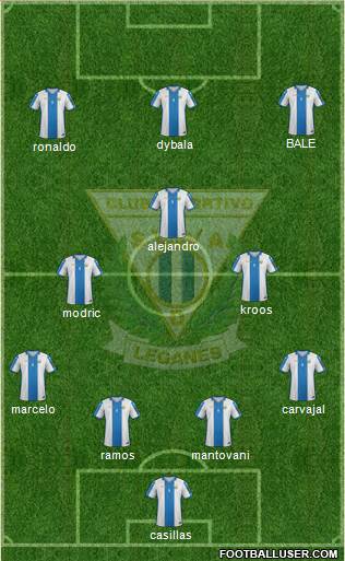 C.D. Leganés S.A.D. Formation 2016