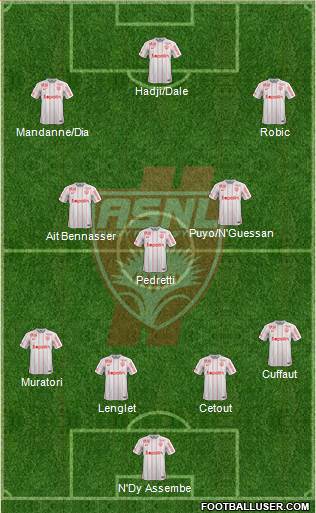 A.S. Nancy Lorraine Formation 2016