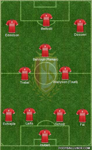 R Standard de Liège Formation 2016