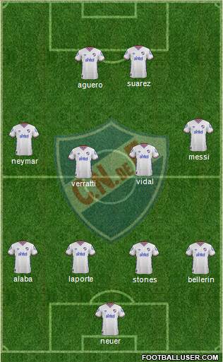 Club Nacional de Football Formation 2016