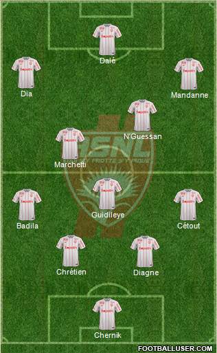 A.S. Nancy Lorraine Formation 2016