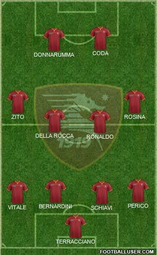 Salernitana Formation 2016