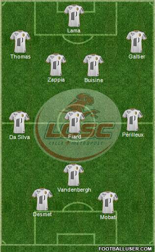 LOSC Lille Métropole Formation 2016