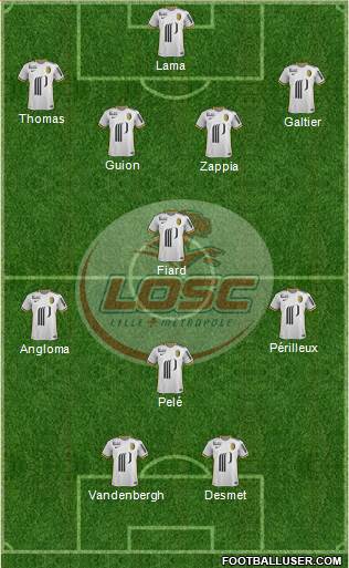 LOSC Lille Métropole Formation 2016